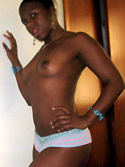 Hot Ebony teens showing off their sexy..